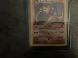 Dark Charizard 21/82 Team Rocket 1st Edition Rare Regular 80 HP English - Image 3