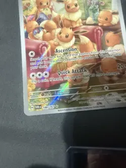 Pokemon Eevee - SV06: Twilight Masquerade TWM Holo 188/167 NM Illustration Rare - Image 5