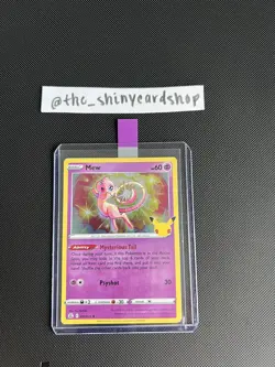 Mew 011/025 HOLO | Pokemon Celebrations | Near Mint Condition - Image 1