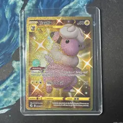 Flaffy Gold Secret Rare Full Art 280/264 Fusion Strike Pokemon Card - Image 1