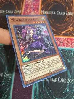 Yu-Gi-Oh! Witchcrafter Edel INCH-EN017 Super Rare 1st Edition Near Mint - Image 2