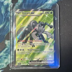 Pokemon TCG Durant EX 215/191SV08: Surging Sparks Holo Ultra Rare Card - Image 1