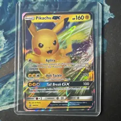 Pokemon Pikachu GX SM232 Promo Holo Rare Card Sun & Moon - Image 1