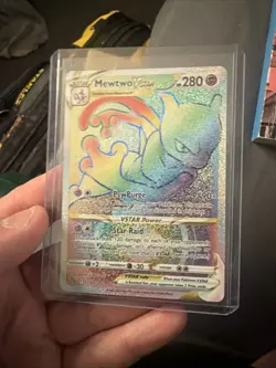 Pokemon TCG Mewtwo VSTAR Holo Ultra Rare Card 031/078 - Image 1