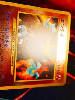 LP JAPANESE Pokemon ENTEI Card PREMIUM FILE 2 Set #244 Neo REVERSE HOLO FOIL#5 - Image 4