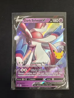 Dark Sylveon V SWSH134 SWSH: Sword & Shield Promo Cards Holo - Image 1