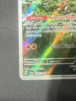 Okidogi 074/064 Shrouded Fable Illustration Rare Holo Pokemon Card - Image 5