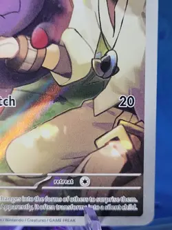 Pokemon Card TCG - N's Zorua SVP 189 Promo Journey Together ETB Promo Near Mint - Image 4