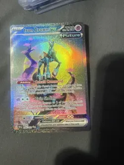 2024 Pokemon Iron Crown Ex 206/162 Temporal Forces - Image 1