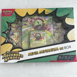 Pokemon Mega Evolution Ascended Heroes EX Box Bundle Meganium Emboar Feraligatr - Image 3