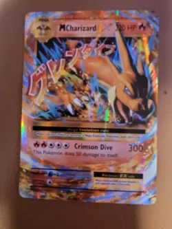 Pokemon TCG Mega Charizard EX - 13/108 XY Evolutions - NM - Image 1