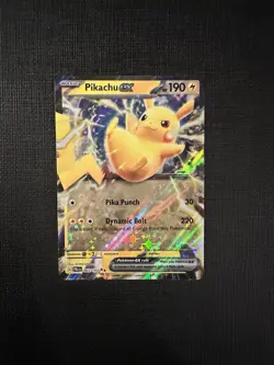 Pikachu ex 063/193 Paldea Evolved Double Rare Pokemon Card Mint NM - Image 1