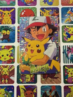 Pokemon Charizard Vintage Pocket Monsters Vending HOLO Prism Sticker 99 Nintendo - Image 2