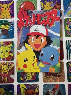 Pokemon Charizard Vintage Pocket Monsters Vending HOLO Prism Sticker 99 Nintendo - Image 4