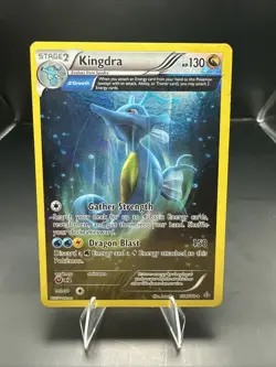 Pokemon 2015 XY Primal Clash Kingdra 108/160 Reverse Holo Rare - Image 2