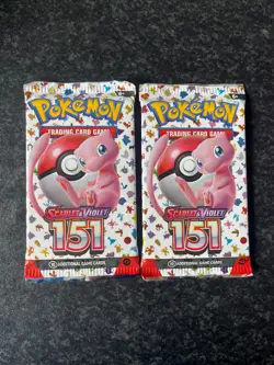 2x Pokemon 151 Booster Pack New Sealed Bundle x2 - Image 1