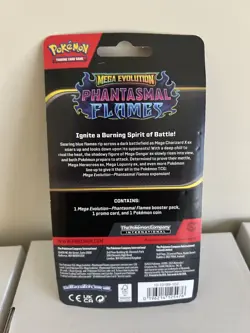Pokemon TCG: Phantasmal Flames Whimsicott Promo Blister Pack (Sealed) - Image 2