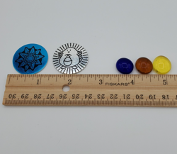 Vintage Pokemon Starmie Chansey Holo Coins 1st Gen Damage Counters WOTC 2000 Lot - Image 2