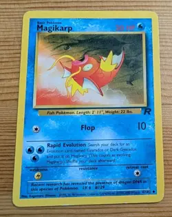 MAGIKARP 47/82 UNCOMMON TEAM ROCKET POKEMON MP - Image 1