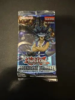 2022 YuGiOh Legendary Duelists Duels From The Deep 1st Edition Booster Pack x1 - Image 1