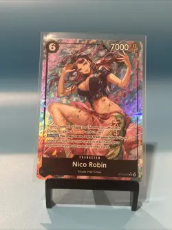 Nico Robin (Alt Art) OP12-087 SR Legacy of the Master ONE PIECE TCG English - Image 1