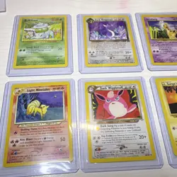 Nintendo Pokemon TCG 1st Edition Lot - 9 Cards: Lt. Surge's Pikachu + More - Image 3