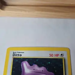 Pokemon TCG Ditto Fossil Holo Rare 1st Edition 3/62 1999 Immaculate Card Mint - Image 3