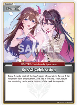 SorAZ Celebration (U) - Enchant Regalia hBP05-080 Near Mint - Image 1