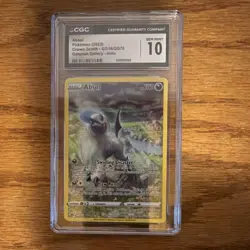 Pokemon Absol GG16/GG70 Crown Zenith Galarian Gallery Holo Ultra Rare CGC 10 - Image 1