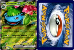 VENUSAUR EX 1/142 DOUBLE RARE STELLAR CROWN POKEMON NM/M - Image 3