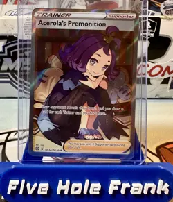 Acerola's Premonition TG24/TG30 Brilliant Stars Trainer Gallery Holo Pokemon - Image 1
