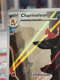 Charmeleon 169/165 Holo Illustration Rare Scarlet & Violet 151 Pokemon Card - Image 3
