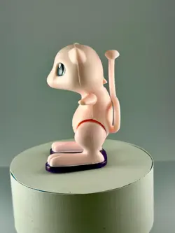 Vintage 1999 Nintendo/Burger King Pokemon MEW Light-Up Toy Tested Works - Image 3