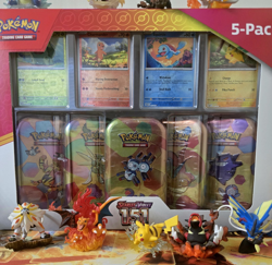 Pokemon Scarlet & Violet 151 5-Pack Set (RANDOM FREE MINI INCLUDED) - Image 1