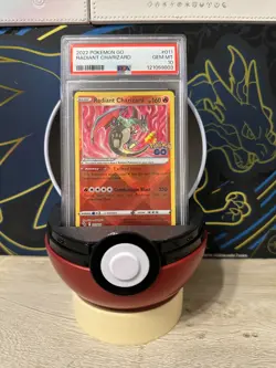 PSA 10 GEM MT Radiant Charizard 011/078 Pokemon GO - Image 1
