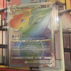 Pokemon GO TCG - Dragonite VSTAR 081/078 Holo Secret Rare - Image 1