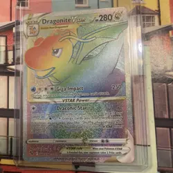 Pokemon GO TCG - Dragonite VSTAR 081/078 Holo Secret Rare - Image 2