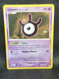 Pokemon Unown W Legends Awakened 80/146 LP Condition - Image 1