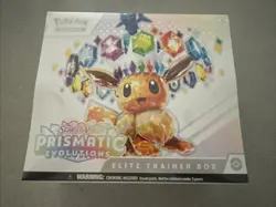 Pokemon TCG Scarlet & Violet Prismatic Evolutions Elite Trainer Box New Sealed - Image 1