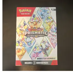 Pokemon TCG Prismatic Evolutions Booster Bundle Box - English - 6 Packs - 2025 - Image 1