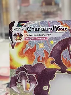 Pokemon Charizard VMAX SV107/SV122 Shining Fates Shiny Vault Full Art Holo Rare - Image 3
