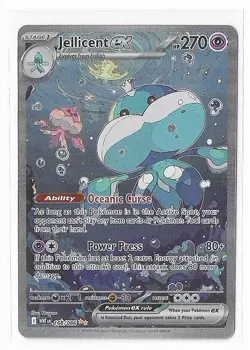 Pokemon TCG Jellicent EX 168/086 Special Illustration Rare White Flare NM - Image 1