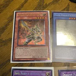 Yu-Gi-Oh! Card Lot Ultimate Rates UTR Ghost Rare, SCR Black Luster Burning Abyss - Image 2
