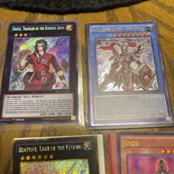 Yu-Gi-Oh! Card Lot Ultimate Rates UTR Ghost Rare, SCR Black Luster Burning Abyss - Image 4