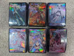 Yu-Gi-Oh! MAGNIFICENT MAVENS CARD SLEEVES (70) FULL SET SKY STRIKER WITCHCRAFTER - Image 1