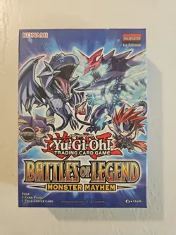 Yu-Gi-Oh! TCG:Battles Of Legend: Monster Mayhem Sealed Box 1st Edition 4 5-card - Image 1