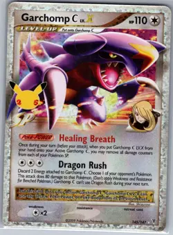 Garchomp C LV.X 145/147 Celebrations: Classic Collection - Pokemon Card - NM - Image 1