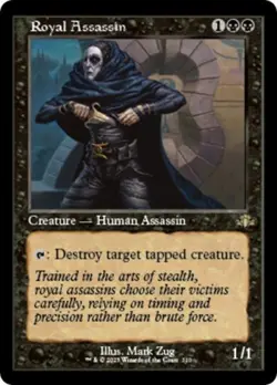 ~ Royal Assassin (Retro Frame) ~ NM Foil ~ Dominaria Remastered ~ MTG ~ - Image 1