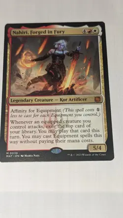 MTG Nahiri, Forged in Fury - Near Mint - Image 1