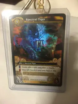 World of Warcraft Spectral Tiger loot card - not used- new!! - Image 2